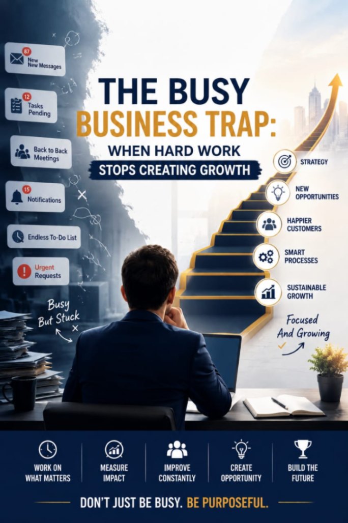 The Busy Business Trap: When Hard Work Stops Creating Growth