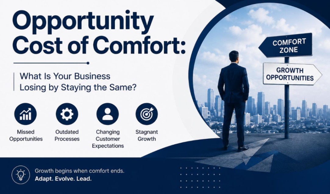  The Opportunity Cost of Comfort: What Is Your Business Losing by Staying the Same?